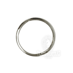 Argola Chata Inox N° 28