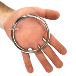 Argola Chata Inox N° 28