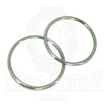 Par Estribo De Inox Argolão 