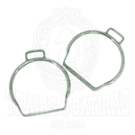 Par Estribo De Inox Com Sapata 