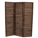 Biombo De Madeira 3 Folhas 180x150 Cm (f.50 Cm)