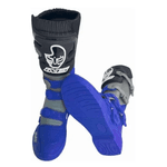 Bota Ims Revolution Off Road Enduro Motocross Trilha Azul Cinza