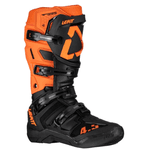 Bota Leatt 4.5 Articulada Trilha Motocross Off Road Enduro Preto Laranja