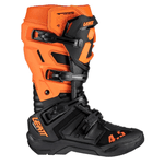 Bota Leatt 4.5 Articulada Trilha Motocross Off Road Enduro Preto Laranja