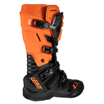 Bota Leatt 4.5 Articulada Trilha Motocross Off Road Enduro Preto Laranja