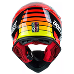 Capacete Asw Fusion 2.0 Blade Lançamento Trilha Motocross Vermelho