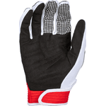 Luva De Trilha Motocross Off Road Ciclismo Fly F-16 Touch Vermelho Preto Branco