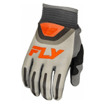 Luva De Trilha Motocross Off Road Ciclismo Fly F-16 Touch Laranja Cinza