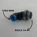 Cotovelo Macho 8Mm X 1/4