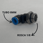 Cotovelo Macho 8Mm X 1/8
