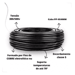 CABO PP 4 X 4mm