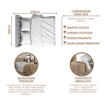 Coberdrom Flexirelax King Size Dupla Face