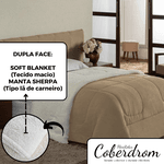 Coberdrom FlexiRelax Solteiro Dupla Face
