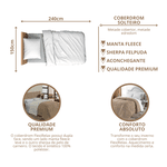 Coberdrom FlexiRelax Solteiro Dupla Face
