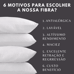 Fibra Para Enchimento Siliconada Importada 2kg