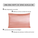 Kit 2 Fronhas De Cetim Select Royal Anti Frizz Rose