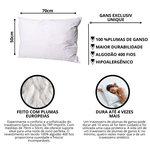 Gans Exclusiv Unique 100% Plumas De Ganso Europeu
