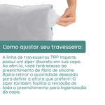 Kit 4 Travesseiros Select Luxo