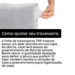 Travesseiro Select Royal Toque De Plumas