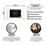 Travesseiro Select Royal Toque De Plumas