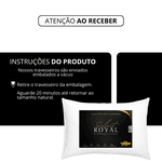 Travesseiro Select Royal Toque De Plumas
