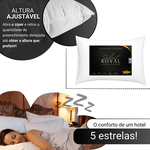 Travesseiro Select Royal Toque De Plumas