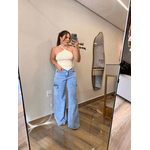 Calça Jeans Cargo 