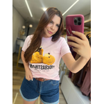 T-shirt Urso Ted Rosa
