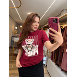 T- Shirt Marsala Urso Teddy