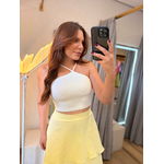 Cropped Lia Tricot Modal Branco 