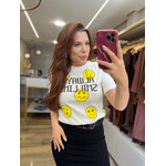 T-Shirt Smilling Off White