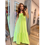 Vestido Frente Unica Tomara Que Caia Verde 