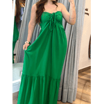 Vestido Frente Unica Plus Verde