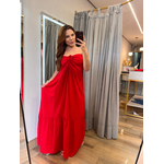 Vestido Frente Unica Plus Vermelho 