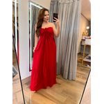 Vestido Frente Unica Plus Vermelho 