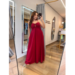 Vestido Jordana Com bolso Vermelho 