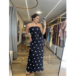 Vestido Longa Póa Preto
