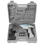 PARAFUSADEIRA A BATERIA 3,6V - 46 PECAS, MANDRIL 1/4 BIVOLT TRAMONTINA