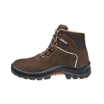 Bota de Segurança Couro Nobuck Marrom Premier 75BPR29 – Marluvas | CA 41370 | Antiderrapante e Resistente