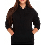 Moletom Feminino Confortável Caveira Coffee COSTAS Casual - PRETO P - QUEIMA DE ESTOQUE