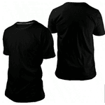 Camiseta Masculina Estilosa Garra Pantera em Algodão - PRETA - QUEIMA DE ESTOQUE