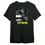 Camiseta Engraçada Agostinho Grande Família Serie Bebel Taxi Drive Carrara - PRETA - QUEIMA DE ESTOQUE