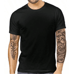 Camiseta Urso Bala Masculina Tendência Moda - PRETO - QUEIMA DE ESTOQUE