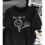 Camiseta Streetwear Lançamento Cor Preta - Estilo Tumblr - QUEIMA DE ESTOQUE