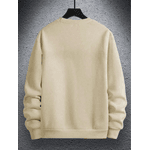 Moletom Masculino GOLA REDONDA streetwear dragão chinês - BEGE - QUEIMA DE ESTOQUE