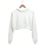 Cropped Moletom Brooklyn Feminino Casual - BRANCO - QUEIMA DE ESTOQUE