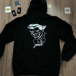 Moletom Estampa Huge Joker - PRETO - QUEIMA DE ESTOQUE