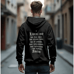 Moletom Blusa Racionais Mc's Livrai-me Dos Bico Sujo Canguru - PRETO - QUEIMA DE ESTOQUE