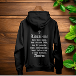 Moletom Blusa Racionais Mc's Livrai-me Dos Bico Sujo Canguru - PRETO - QUEIMA DE ESTOQUE