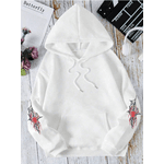 Blusa Moletom Com Capuz Estampado Aranha Teia Unissex Hoodie - BRANCO - QUEIMA DE ESTOQUE